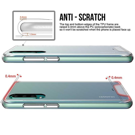 Huawei P30 Kılıf Zore Gard Silikon