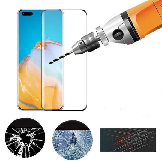 Huawei P40 Pro Zore Süper Pet Ekran Koruyucu Jelatin