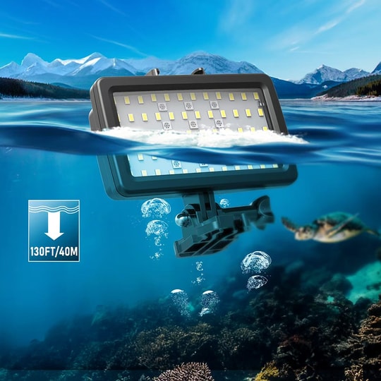 Jmary FM-72RGB IPX8 Sertifikalı RGB Su Altı Kamera Işığı
