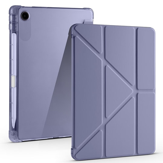 Lenovo Tab TB-311FU Kılıf Zore Tri Folding Kalem Bölmeli Standlı Kılıf