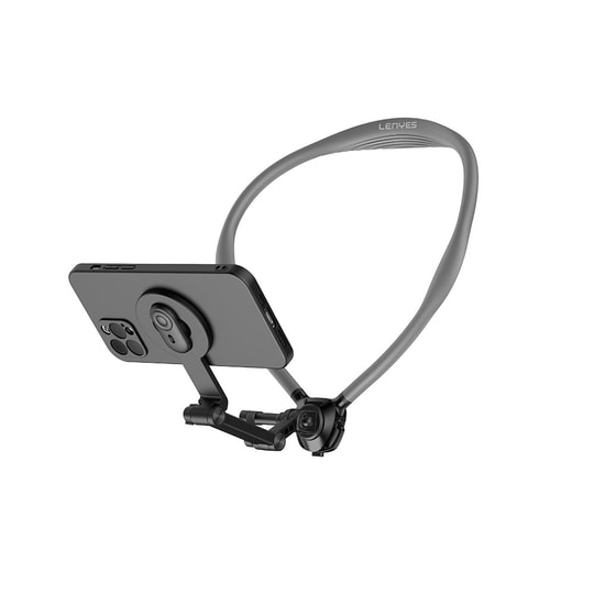 Lenyes CR197 Eller Serbest Magnetik Boyun Askılı Telefon Tutucu