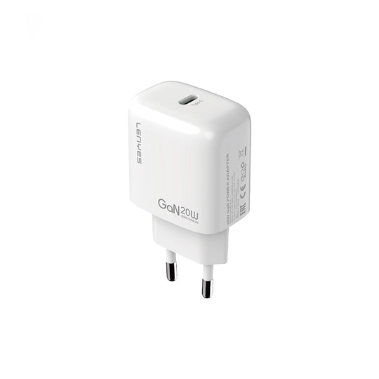 Lenyes LCH90 Type-C GaN Teknolojili PD Hızlı Şarj Özellikli Şarj Başlığı 20W