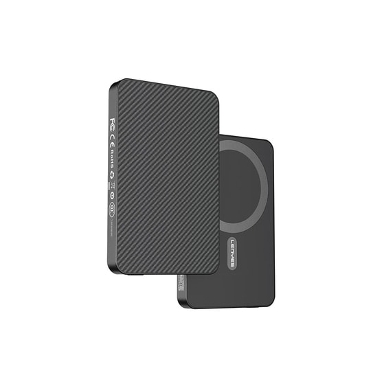 Lenyes P32 M-safe Şarj Özellikli Aramid Fiber Powerbank 15W 5000mAh