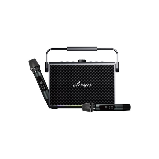 Lenyes Titan 2 Serisi RGB Işıklı Çİft Mikrofonlu Taşınabilir TWS Bluetooth Speaker Hoparlör v5.3 5000mAh