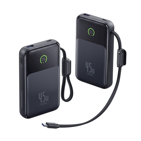 Movespeed MSP20 Pro Dijital LED Göstergeli Type-C Kablolu Powerbank 45W 20.000mAh