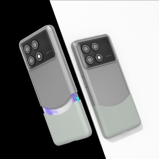 Poco X6 Pro Kılıf Mıknatıslı Zore Duble Kapak