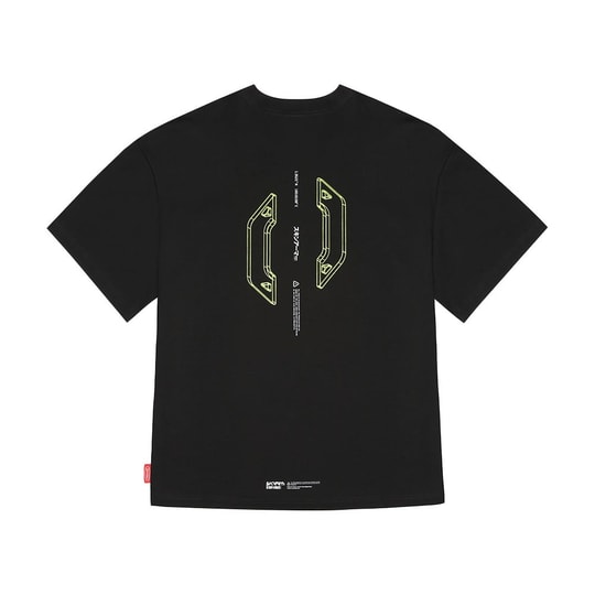Skinarma Cypher Kısa Kollu Oversize Unisex Bisiklet Yaka Tişört