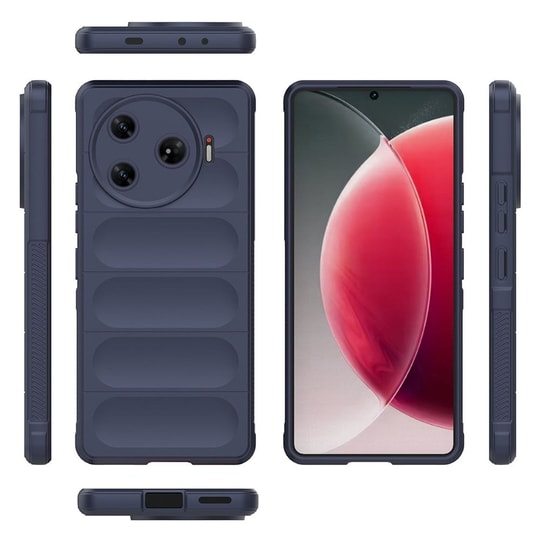 Tecno Spark 30 Pro Kılıf Esnek TPU Oyuklu Arka Yüzey Tasarımlı Zore Etnik Silikon Kapak