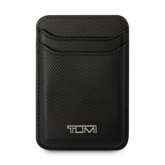 Tumi Orjinal Lisanslı 2 Hazneli Metal Logolu Deri Magnetik Kartlık
