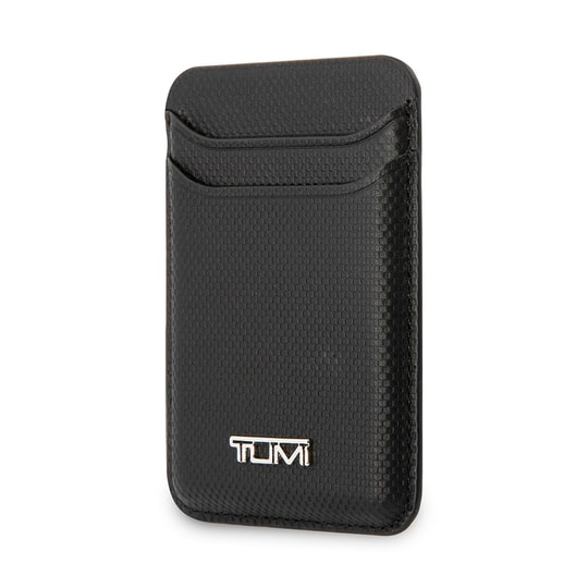Tumi Orjinal Lisanslı 2 Hazneli Metal Logolu Deri Magnetik Kartlık