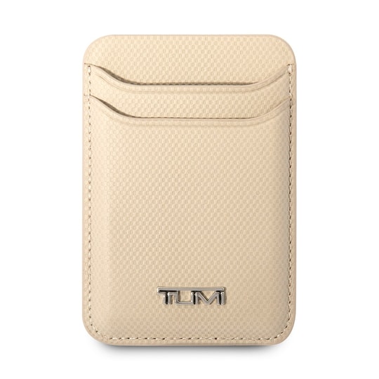 Tumi Orjinal Lisanslı 2 Hazneli Metal Logolu Deri Magnetik Kartlık