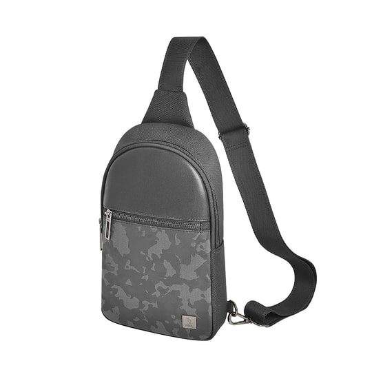 Wiwu Salem Serisi Crossbody Su Geçirmez Polyester Kumaş Omuz Askılı Çapraz Vücut Çantası
