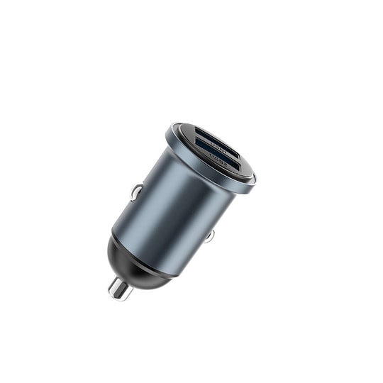 Wiwu Wi-CC031 Nano Lite Serisi Dual USB-A Hızlı Şarj Özellikli Araç Şarj Aleti PD 12W