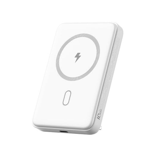 Wiwu Wi-P043 LED Işık Göstergeli Standlı Taşınabilir Magsafe Wireless Powerbank 10.000mAh 15W