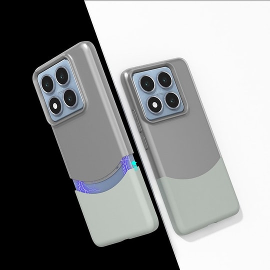 Xiaomi 14T Pro Kılıf Mıknatıslı Zore Duble Kapak