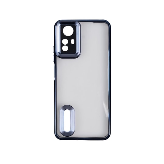 Xiaomi Redmi Note 12S Kılıf Kamera Korumalı Logo Gösteren Zore Omega Kapak