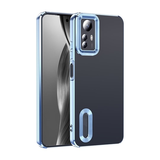Xiaomi Redmi Note 12S Kılıf Kamera Korumalı Logo Gösteren Zore Omega Kapak