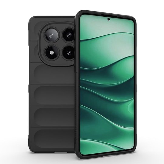 Xiaomi Redmi Note 14 5G Kılıf Esnek TPU Oyuklu Arka Yüzey Tasarımlı Zore Etnik Silikon Kapak