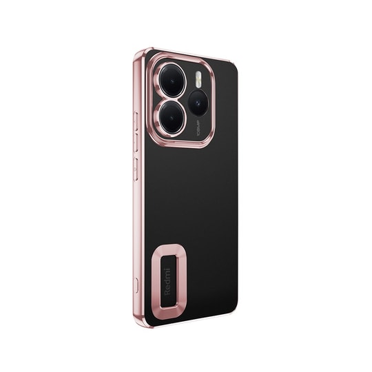 Xiaomi Redmi Note 14 5G Kılıf Kamera Korumalı Logo Gösteren Zore Omega Kapak