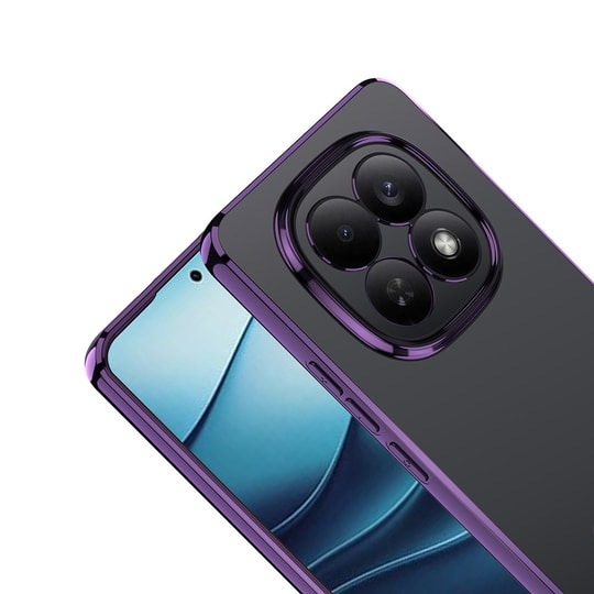 Xiaomi Redmi Note 15 4G Kılıf Kamera Korumalı Logo Gösteren Zore Omega Kapak