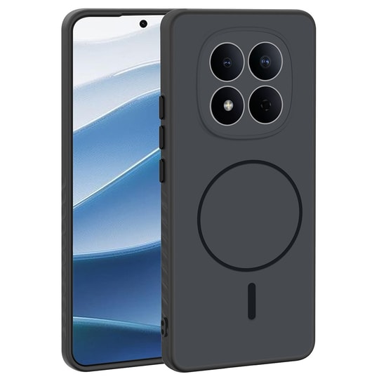 Xiaomi Redmi Note 15 4G Kılıf M-safe Şarj Özellikli Zore Tea Kapak