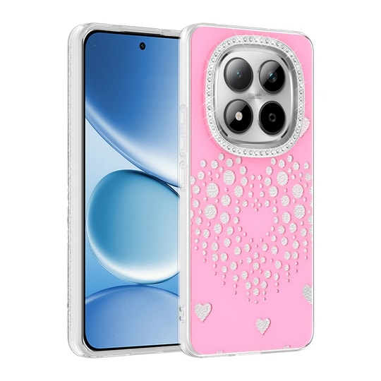 Xiaomi Redmi Note 15 Pro 4G Kılıf Damla Taşlı Zore Rivas Sert PC Kapak