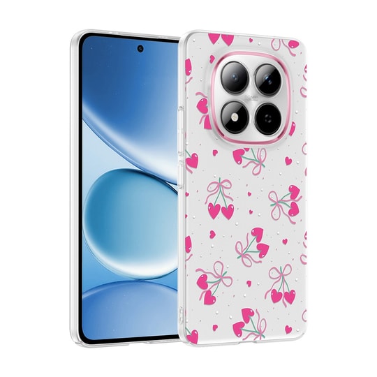 Xiaomi Redmi Note 15 Pro 4G Kılıf Kamera Korumalı Desenli Zore Klip Kapak