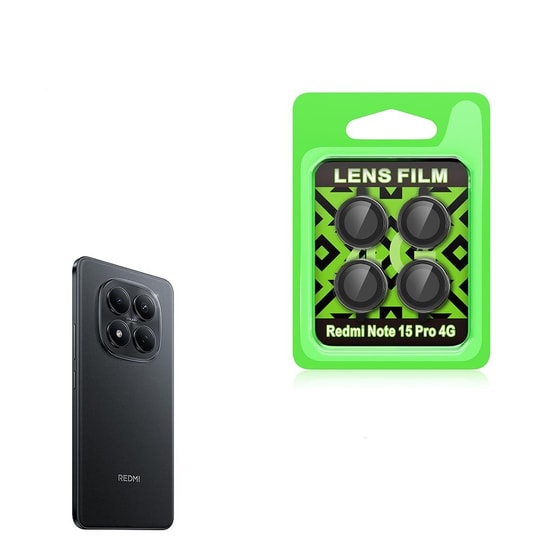 Xiaomi Redmi Note 15 Pro 4G Zore CL-07 Kamera Lens Koruyucu
