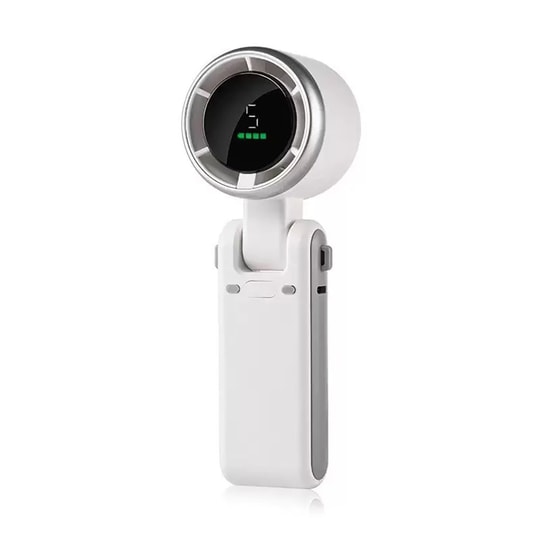 Zore DD5021 Dijital LED Göstergeli Boyun Askılı Katlanabilir Portatif Mini Soğutucu El Fanı