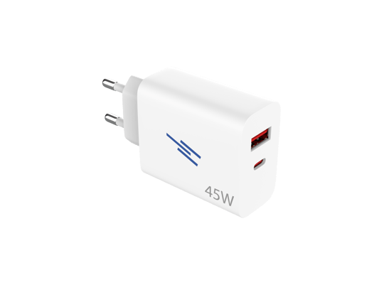 TEQSMA VOLTFORE TYPE-C - USB HIZLI ŞARJ ADAPTÖRÜ 45W