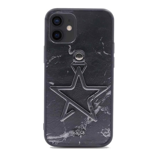 Apple iPhone 12 Kılıf Kajsa Starry Serisi Marble Kapak