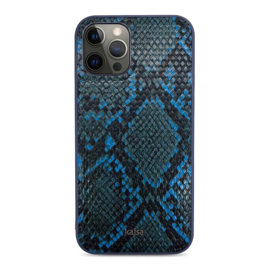 Apple iPhone 12 Pro Kılıf Kajsa Glamorous Serisi Snake Pattern Kapak