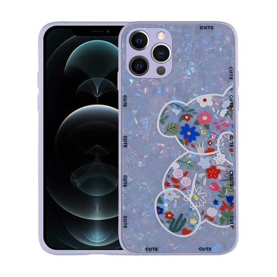 Apple iPhone 13 Pro Max Kılıf Desenli Sert Silikon Zore Mumila Kapak