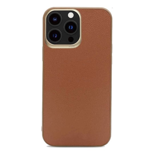 Apple iPhone 13 Pro Max Kılıf ​Kajsa Luxe Collection Hakiki Deri Kapak