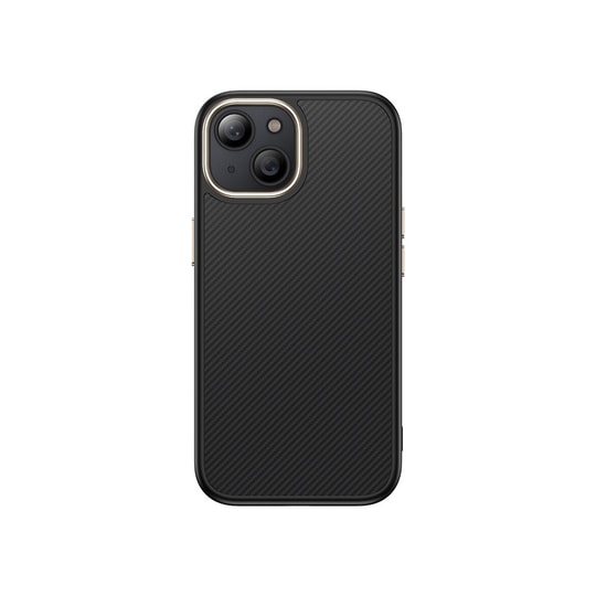 Apple iPhone 14 Plus Kılıf M-safe Şarj Özellikli Karbon Fiber Görünümlü Zore Antina Kapak