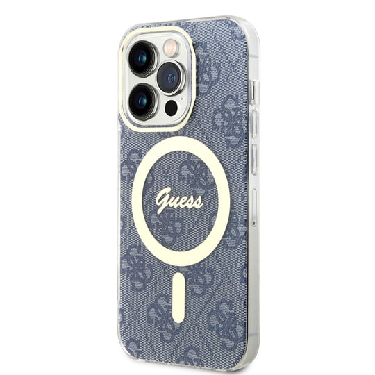 Apple iPhone 14 Pro Kılıf GUESS M-safe Şarj Özellikli Kapak