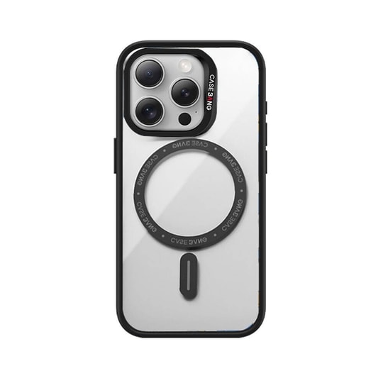 Apple iPhone 14 Pro Max Kılıf M-safe Şarj Özellikli Casebang Body Frame Kapak