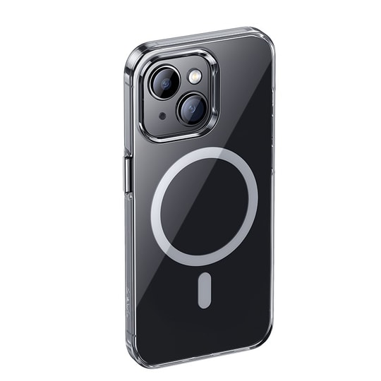 Apple iPhone 15 Plus Kılıf M-safe Şarj Özellikli Benks ​​​​​​Crystal Serisi Şeffaf Kapak