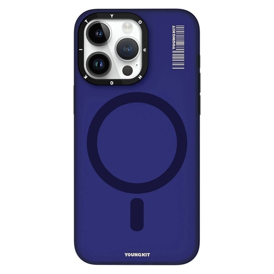 Apple iPhone 15 Pro Kılıf M-safe Şarj Özellikli Youngkit Hidden Sand Serisi Kapak