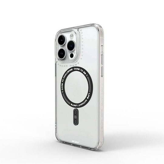 Apple iPhone 15 Pro Kılıf M-safe Şarj Özellikli Wiwu Basic Color J Serisi Kapak