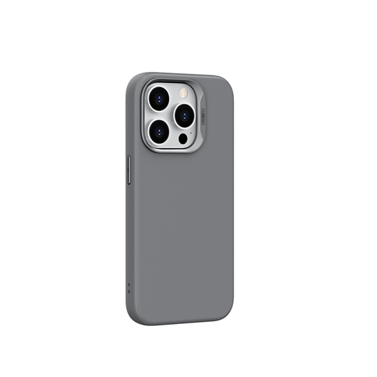 Apple iPhone 15 Pro Max Kılıf Wiwu SP-019 M-safe Şarj Özellikli Vegan Leather Deri Kapak