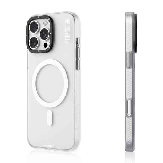 Apple iPhone 16 Pro Kılıf M-safe Şarj Özellikli Youngkit Hidden Sand Serisi Kapak