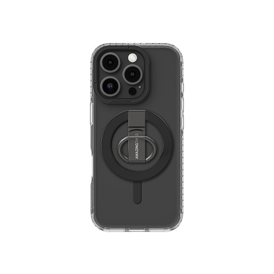 Apple iPhone 16 Pro Max Kılıf M-safe Şarj Özellikli Yüzük Standlı Amazingthing Titan Pro Serisi Kapak