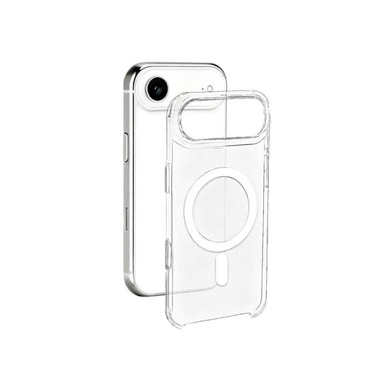 Apple iPhone 17 Air Kılıf IC Çipli Zore Wireless Şarj Özellikli Şeffaf Orjin Kapak