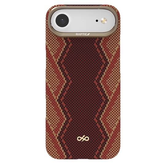 Apple iPhone 17 Air Kılıf M-safe Şarj Özellikli Raptic Aramid Skin Bionic Serisi Kapak