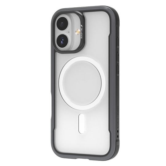 Apple iPhone 17 Kılıf M-safe Şarj Özellikli Airbagli Raptic Shield Serisi Şeffaf Arka Yüzey Kapak