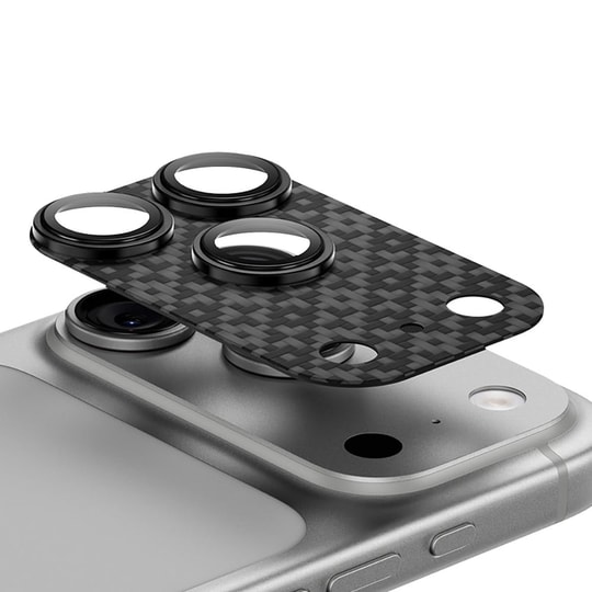 Apple iPhone 17 Pro Benks ArmorWarrior ArmorGrid Serisi Kevlar Kamera Lens Koruyucu