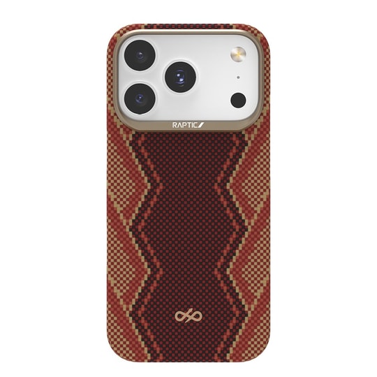 Apple iPhone 17 Pro Kılıf M-safe Şarj Özellikli Raptic Aramid Skin Bionic Serisi Kapak