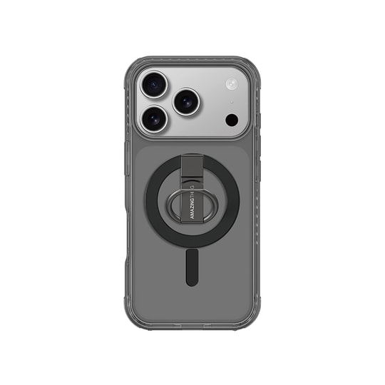 Apple iPhone 17 Pro Max Kılıf M-safe Şarj Özellikli Yüzük Standlı Amazingthing Titan Pro Serisi Kapak