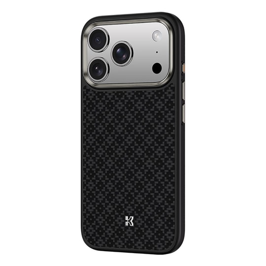 Apple iPhone 17 Pro Max Kılıf M-Safe Şarj Özellikli Benks ArmorPro ArmorGrid Serisi Kevlar Kapak